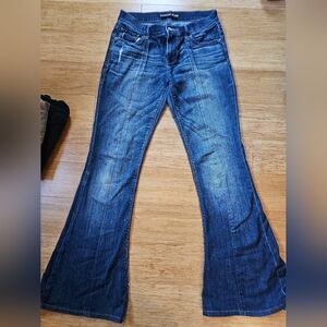 Express Bell Bottom Flare Jeans Size 6